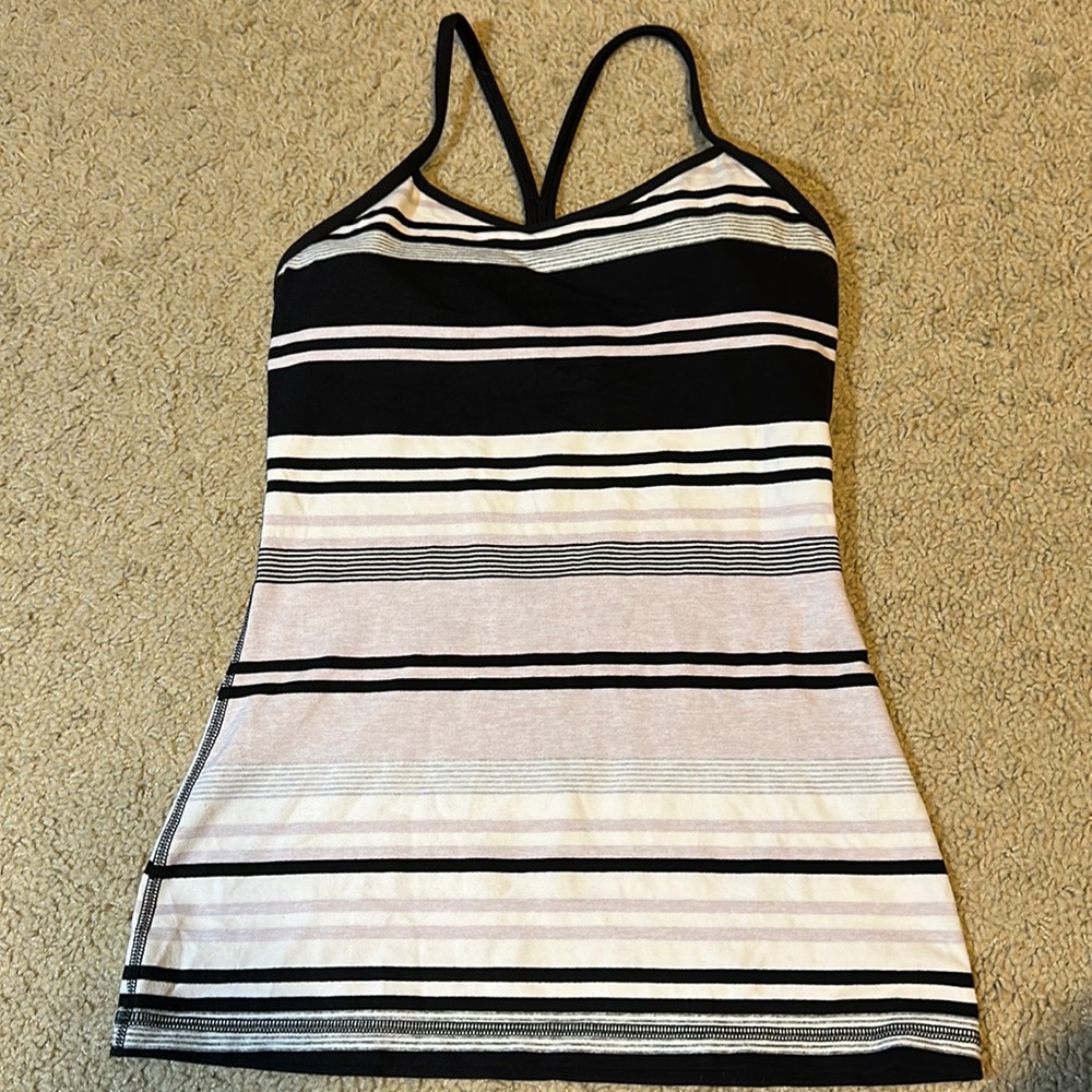 Lululemon Power Y Tank Top size 4